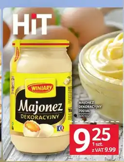Selgros Majonez dekoracyjny Winiary oferta