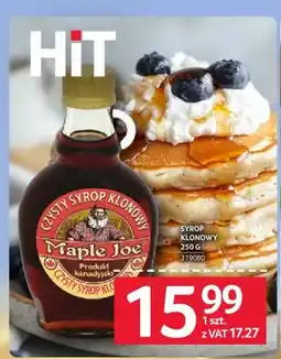 Selgros Syrop klonowy Maple Joe oferta