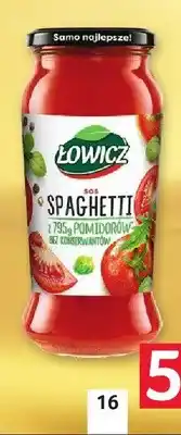 Selgros Sos spaghetti Łowicz oferta