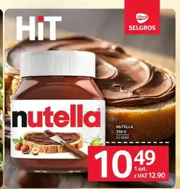 Selgros Krem do smarowania Nutella oferta