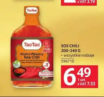 Selgros Sos chili słodko-pikantny TaoTao oferta