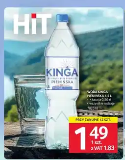 Selgros Woda mineralna Kinga Pienińska oferta