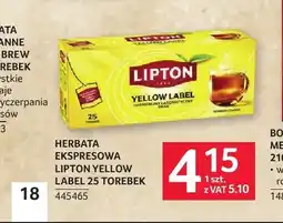 Selgros Herbata Lipton Yellow Label oferta