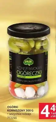 Selgros Ogórki korniszony Smak oferta