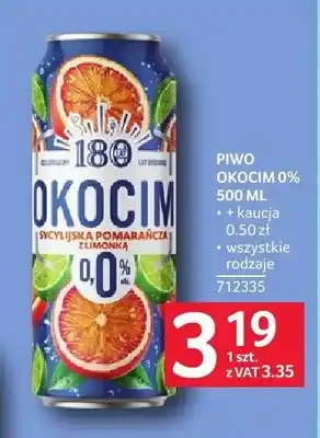 Selgros Piwo bezalkoholowe Okocim Sycylijska Pomarańcza z Limonką oferta