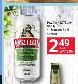 Selgros Piwo Kasztelan Niepasteryzowane oferta
