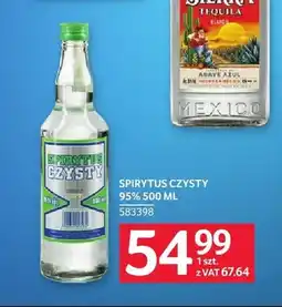 Selgros Spirytus Czysty 95% oferta