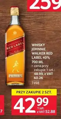 Selgros Whisky Johnnie Walker Red Label 40% oferta