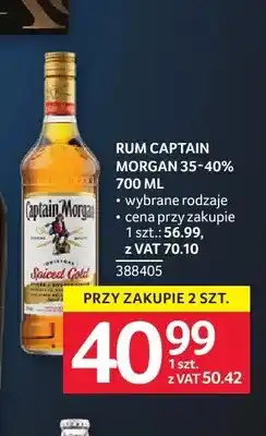 Selgros Rum Captain Morgan 35-40% oferta