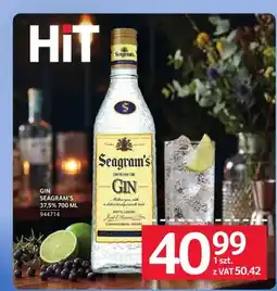 Selgros Gin Seagram's 37,5% oferta
