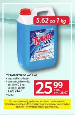 Selgros Płyn do WC Tytan oferta