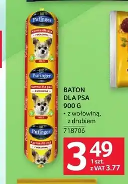 Selgros Baton dla psa Pufinger z wołowiną oferta