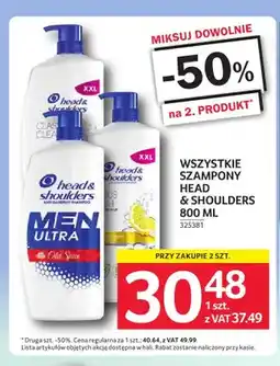 Selgros Szampony Head & Shoulders oferta