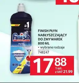Selgros Płyn nabłyszczający do zmywarek Finish Rinse Aid oferta