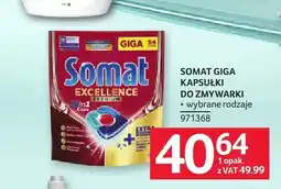 Selgros Kapsułki do zmywarki Somat Excellence Premium oferta