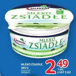 Selgros Mleko zsiadłe Mlekpol oferta