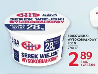 Selgros Serek wiejski wysokobiałkowy SBA Mlekovita oferta