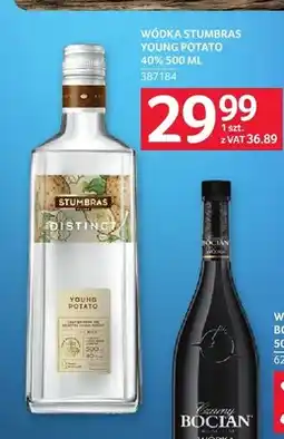 Selgros Wódka Stumbras Young Potato 40% oferta