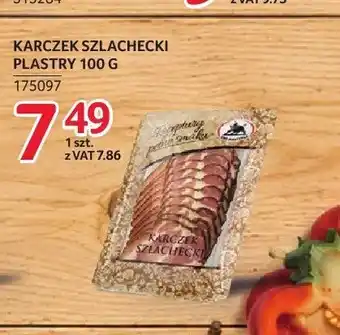 Selgros Karczek szlachecki plastry ZMB Białystok oferta