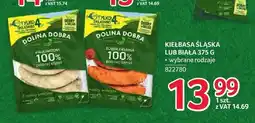 Selgros Kiełbasa śląska biała parzona 100% Dolina Dobra oferta