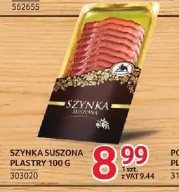 Selgros Szynka suszona plastry ZMB Białystok oferta