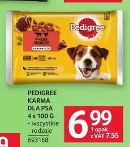 Selgros Karma dla psa Pedigree Wybór Smaków w galaretce oferta