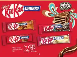 Selgros Baton KitKat Chunky Peanut Butter oferta