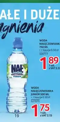 Selgros Woda niegazowana Nałęczowianka Junior oferta