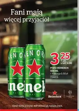 Selgros Piwo Heineken oferta