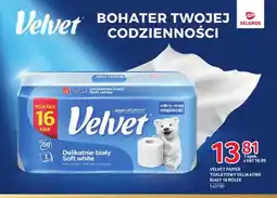 Selgros Papier toaletowy Velvet Delikatnie biały oferta