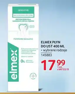 Selgros Płyn do płukania jamy ustnej Elmex Sensitive oferta