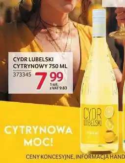 Selgros Cydr Lubelski Cytrynowy oferta