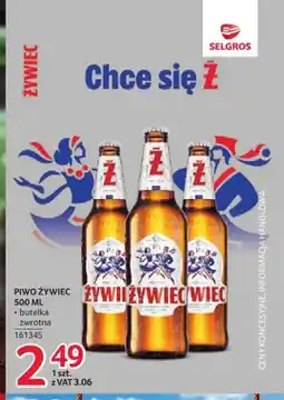 Selgros Piwo Żywiec oferta