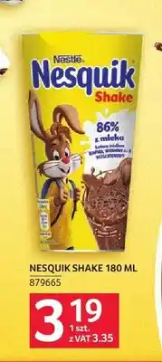 Selgros Napój mleczny Nesquik Shake oferta