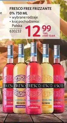 Selgros Wino bezalkoholowe Fresco Free Frizzante truskawka oferta