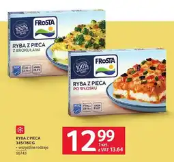 Selgros Ryba z pieca z brokułami Frosta oferta