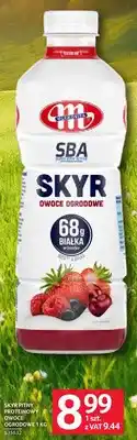 Selgros Skyr pitny proteinowy Mlekovita SBA owoce ogrodowe oferta