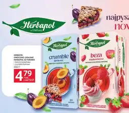 Selgros Herbatka owocowo-ziołowa Herbapol Crumble Śliwkowe oferta
