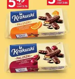 Selgros Paluszki z galaretką wiśniową Krakuski oferta