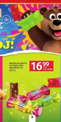 Selgros Galaretki w czekoladzie Boo! Bear Roshen oferta