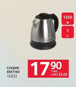 Selgros Czajnik elektryczny Esperanza EKK116X oferta