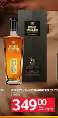 Selgros Whisky Hankey Bannister 21 YO 40% oferta