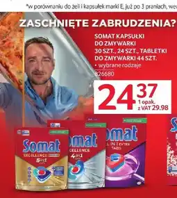 Selgros Kapsułki do zmywarki Somat Excellence 30 szt oferta