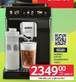 Selgros Ekspres do kawy DeLonghi Eletta Explore ECAM450,65.G oferta