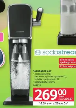 Selgros Saturator do wody Sodastream Art oferta