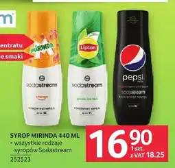 Selgros Syrop do saturatora Sodastream Mirinda oferta