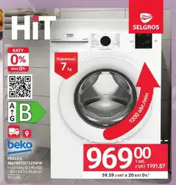 Selgros Pralka Beko BM1WFU37225WW oferta