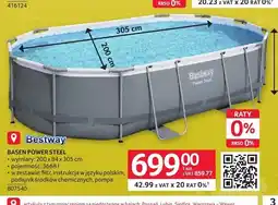 Selgros Basen stelażowy Bestway Power Steel oferta