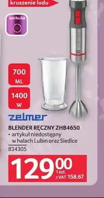 Selgros Blender ręczny Zelmer ZHB4650 oferta