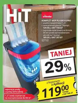 Selgros Komplet mop płaski Vileda H2Pro oferta